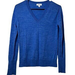 Nordstrom V-Neck Long Sleeve Merino Wool Sweater